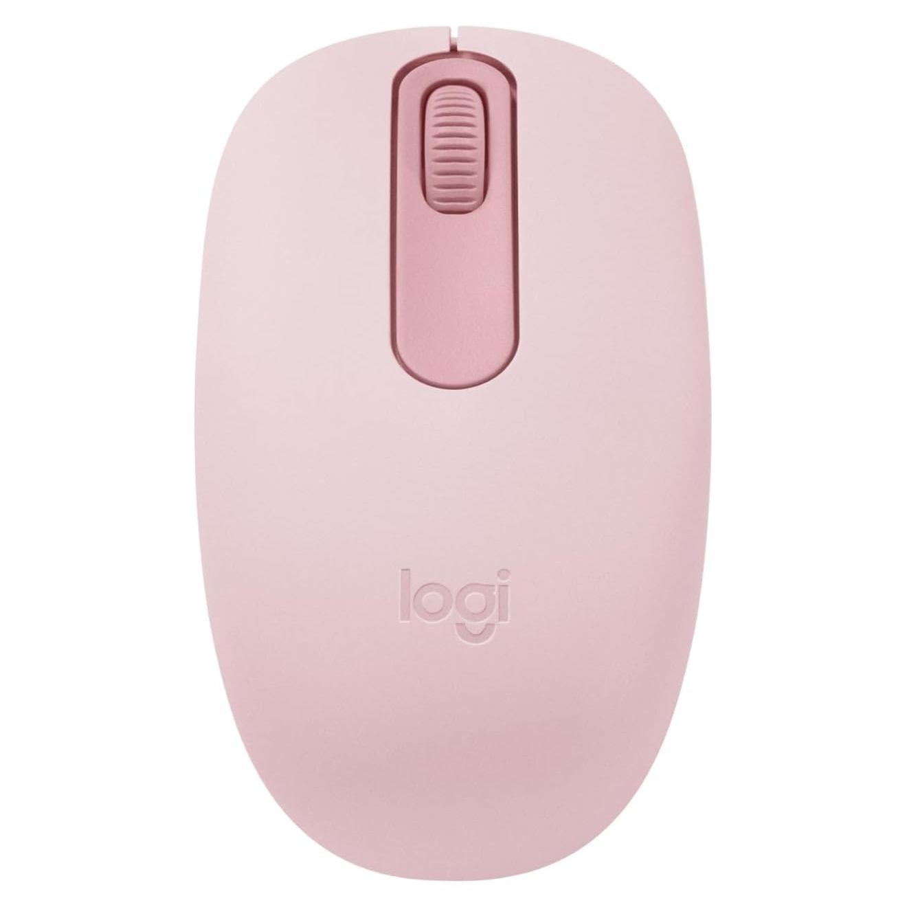 Logitech M196 Ratón Inalámbrico Bluetooth Rosa - Portátil y Compacto