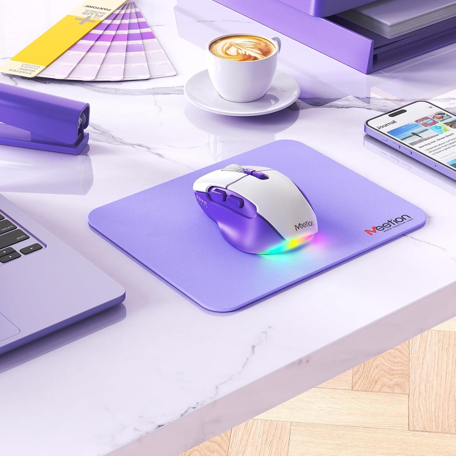 Ratón Inalámbrico MEETION BTM001 Ergonómico Recargable USB/Bluetooth