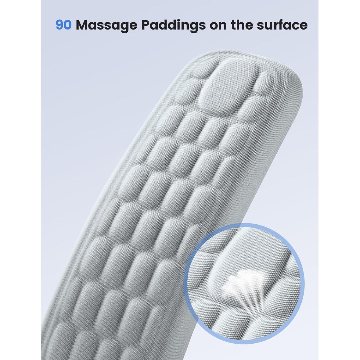 Reposamuñecas Ergonómico EAXBUX de Espuma de Memoria - Gris