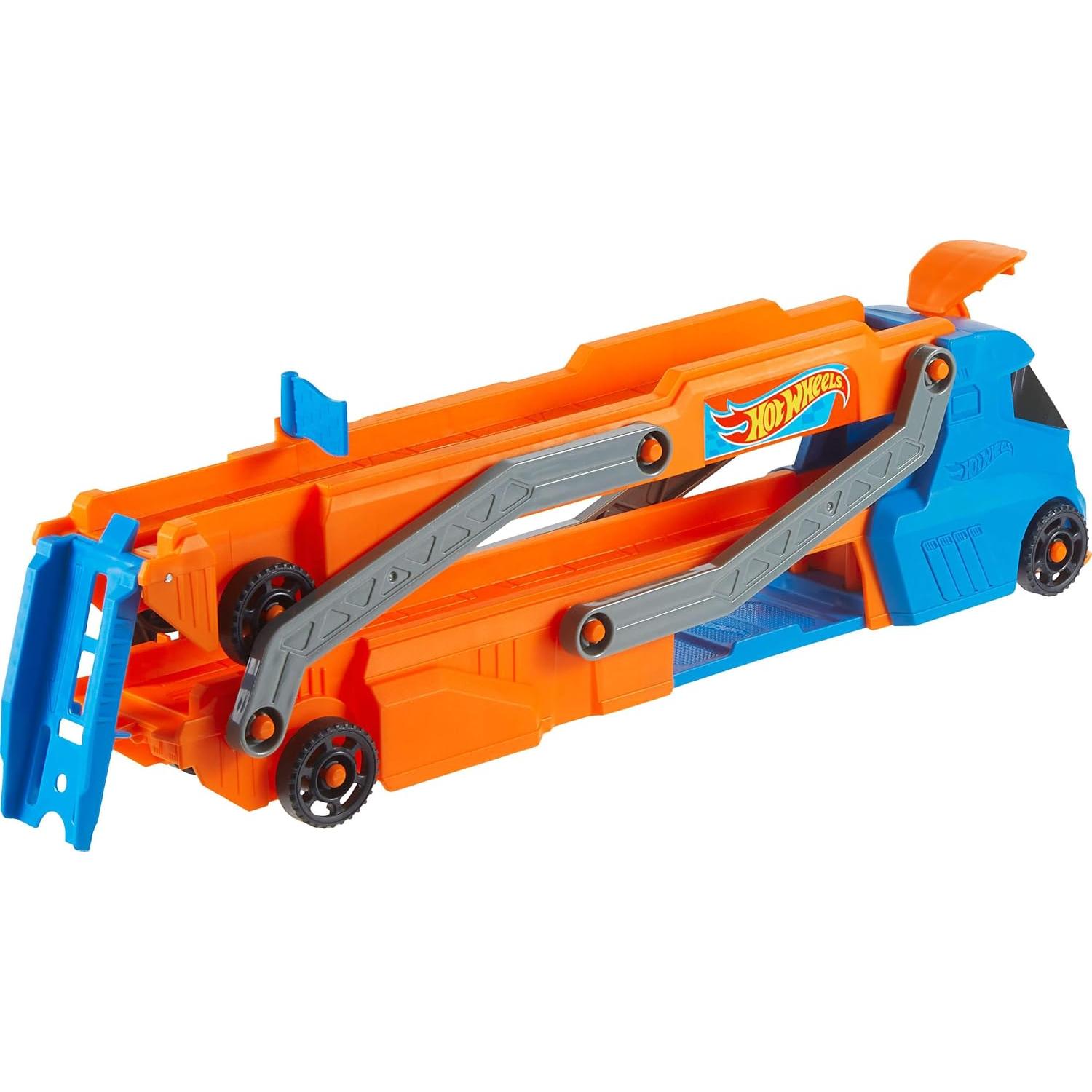 Transportador de Pista Rápida Hot Wheels Mattel 2 en 1