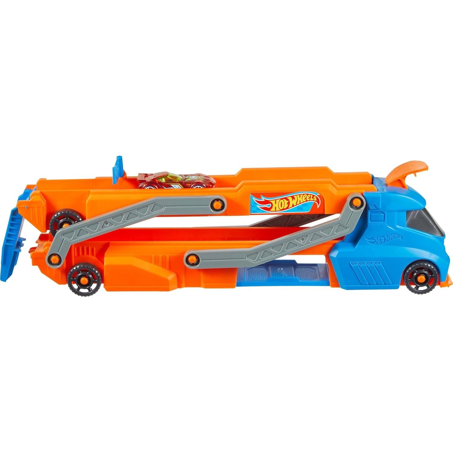 Transportador de Pista Rápida Hot Wheels Mattel 2 en 1