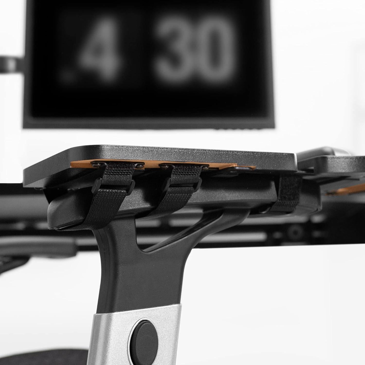 Soporte de Brazo para Mouse VIVO MOUNT-MS02D Ajustable Negro