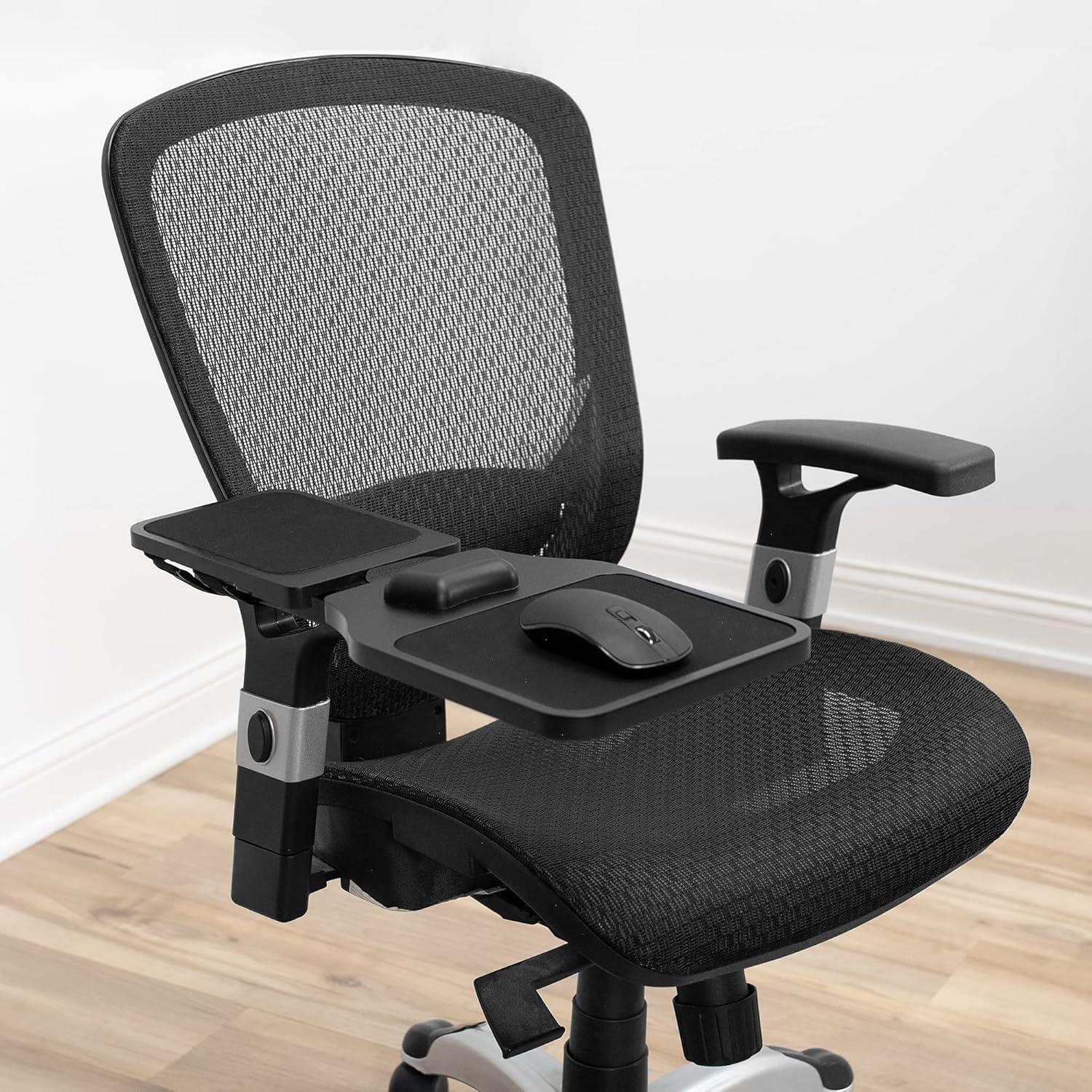 Soporte de Brazo para Mouse VIVO MOUNT-MS02D Ajustable Negro