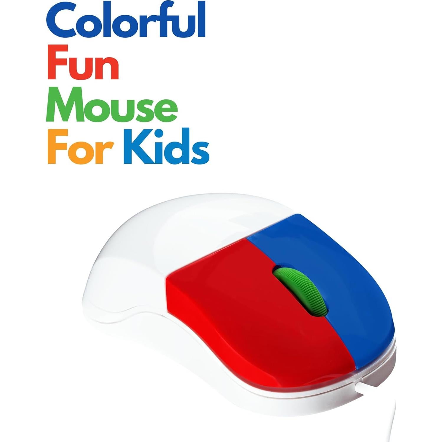 Ratón Clevy Kids USB Ergonómico para Niños - Colorido