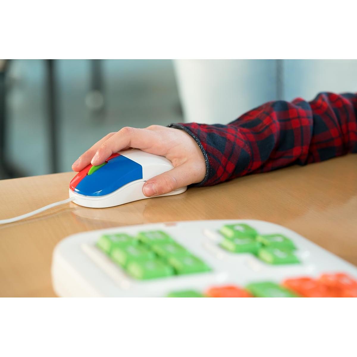 Ratón Clevy Kids USB Ergonómico para Niños - Colorido