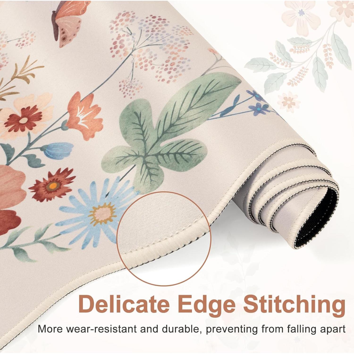 Conjunto de Alfombrillas de Ratón iLeadon Ergonómico Beige