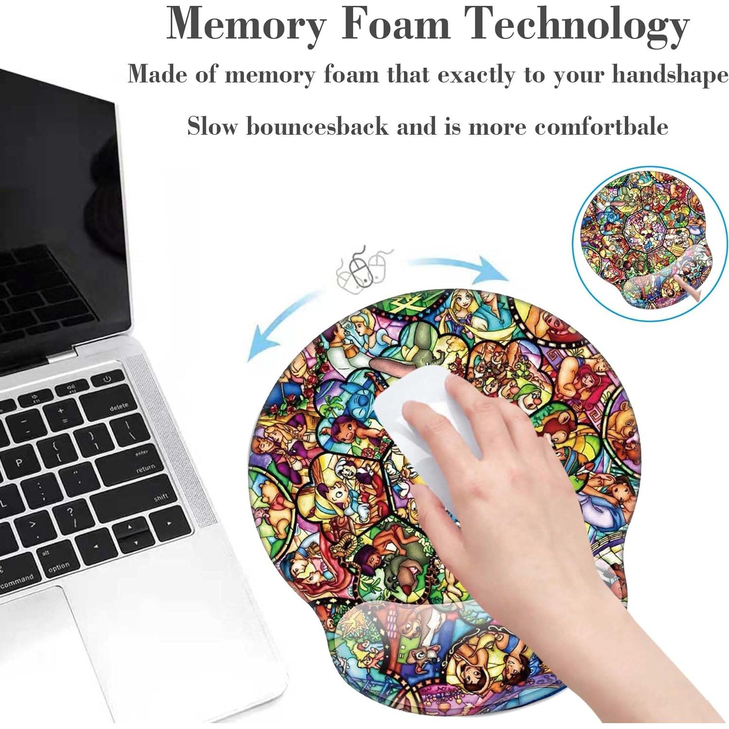 Alfombrilla de Ratón Ergonómica Manslator con Soporte