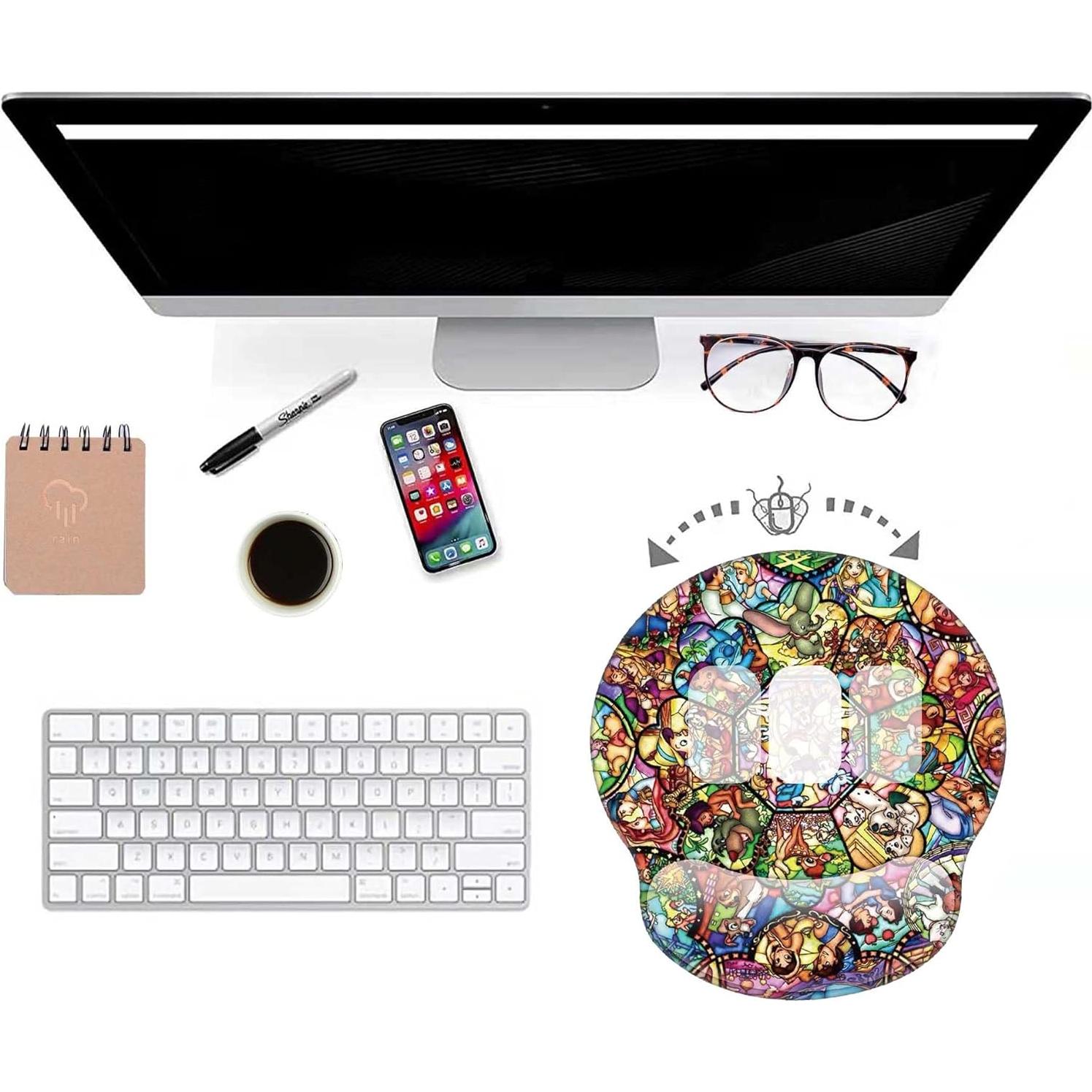 Alfombrilla de Ratón Ergonómica Manslator con Soporte