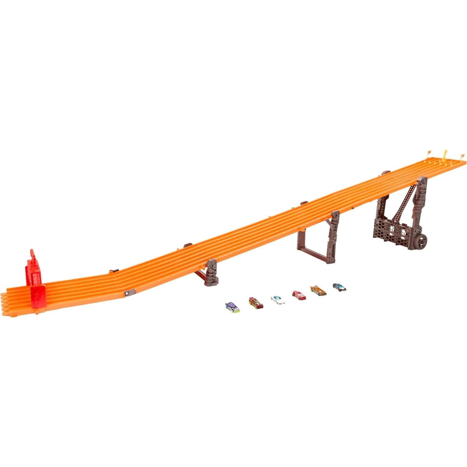 Pista de Autos Hot Wheels Carrera Super 6 Carriles 2,44 m