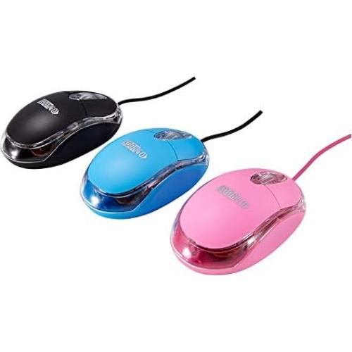 Ratón Infantil SOONGO USB Óptico Ergonómico Azul 1.5m