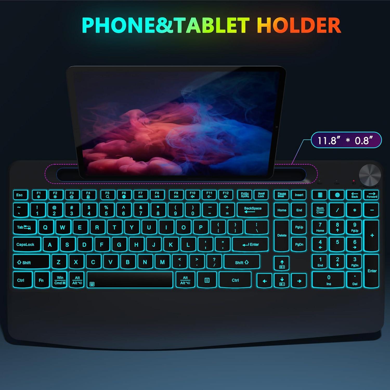 Combo Teclado y Ratón Inalámbricos JOYACCESS Gris Ergonómico