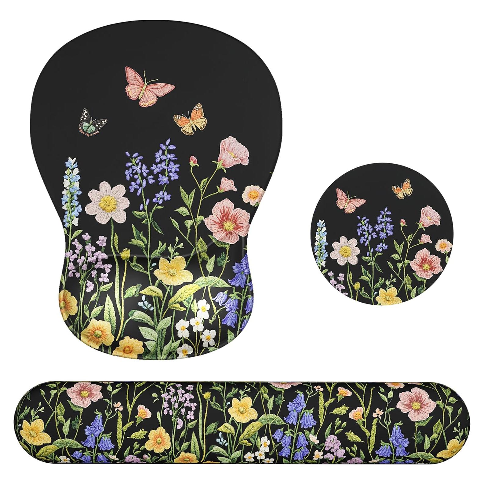 Reposamuñecas ergonómico Ospelelf 3 en 1 con gel y espuma