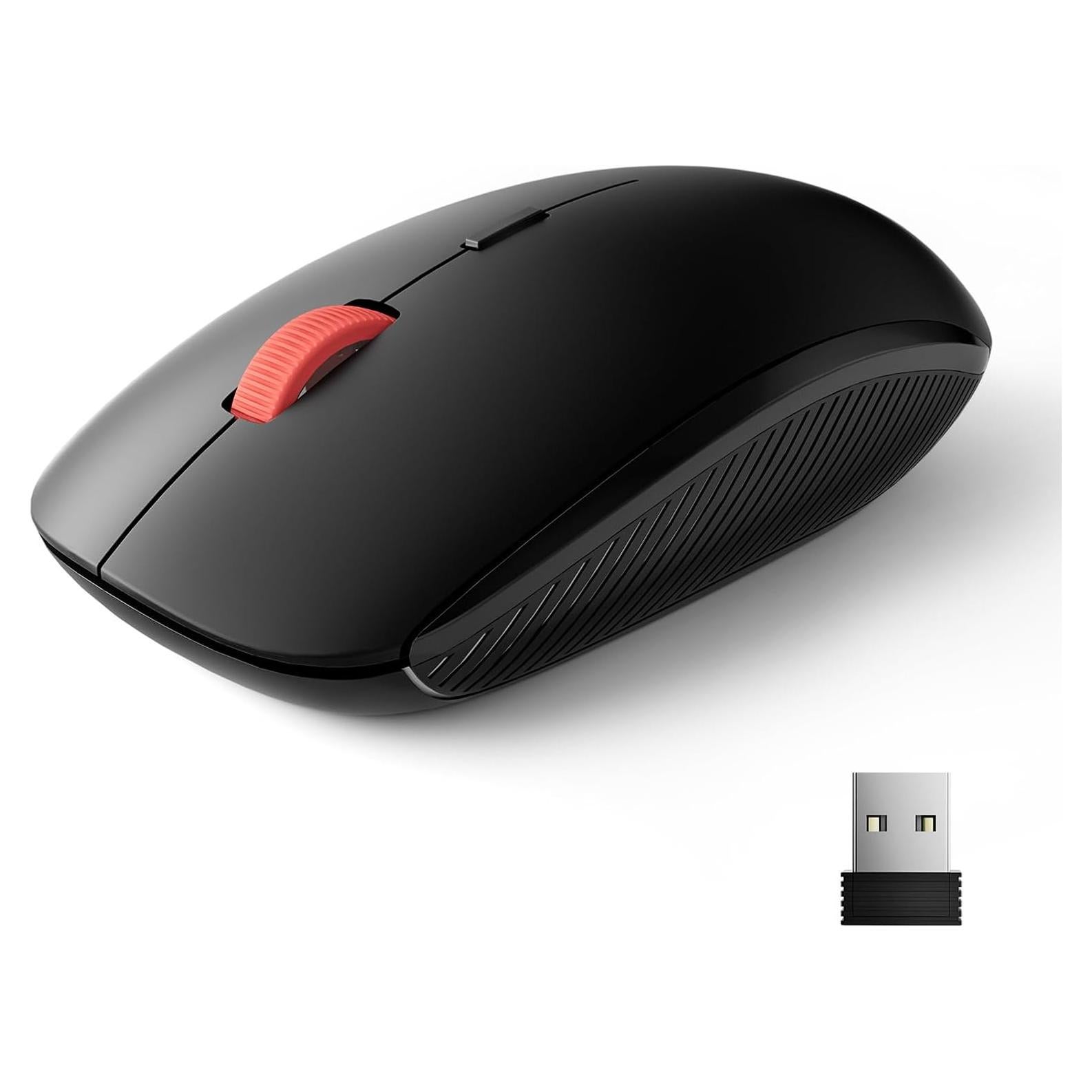 Ratón Inalámbrico wegear MW17 Mini Ergonómico 4000 DPI Negro