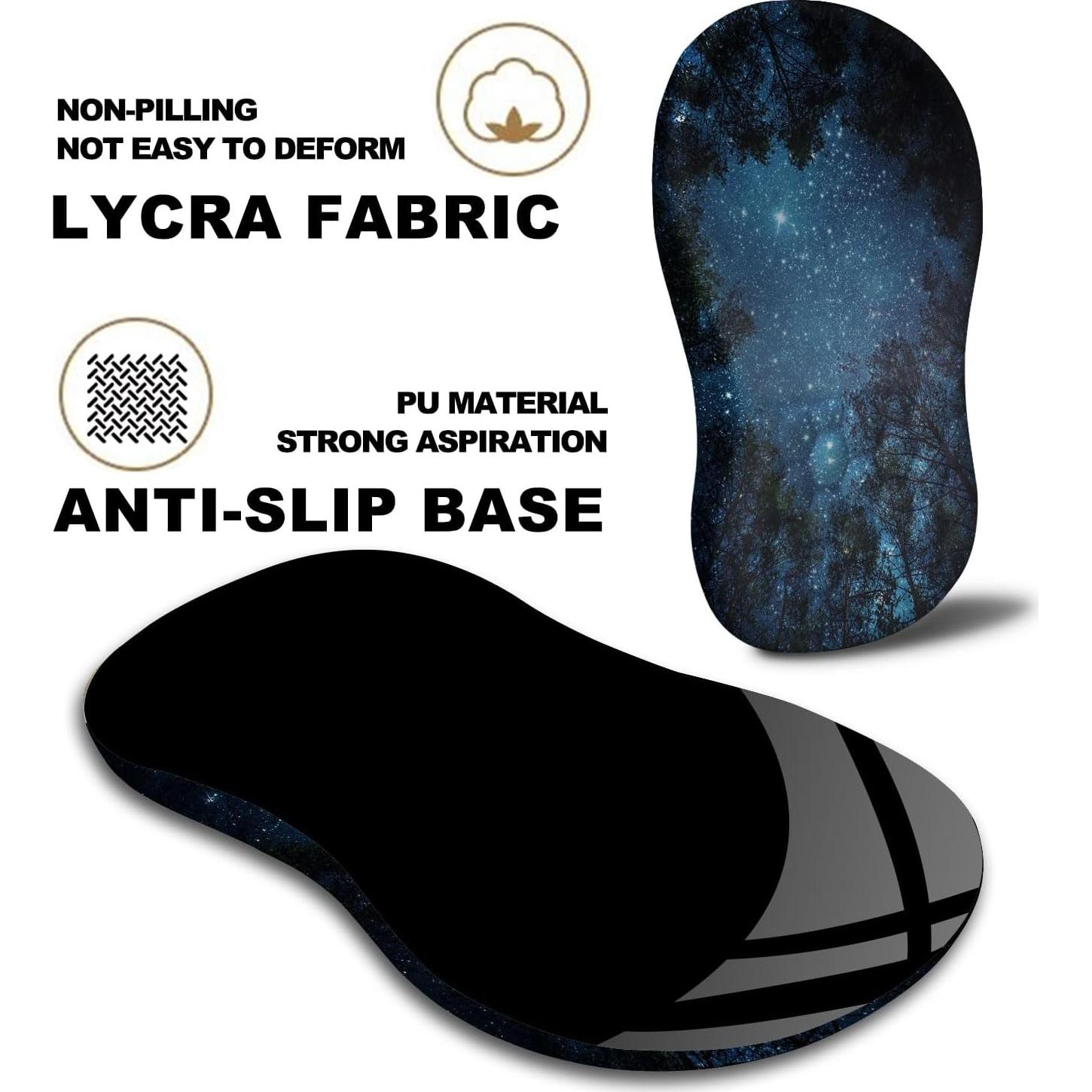 Alfombrilla de Ratón Ergonómica KUOSGM con Soporte para Muñeca