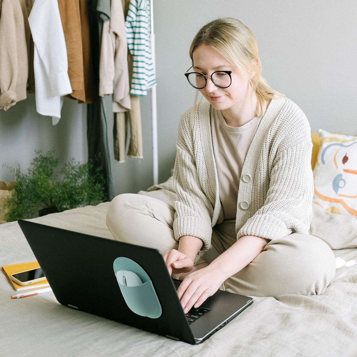 Funda Universal Adherible Epessa para Ratón Inalámbrico Verde