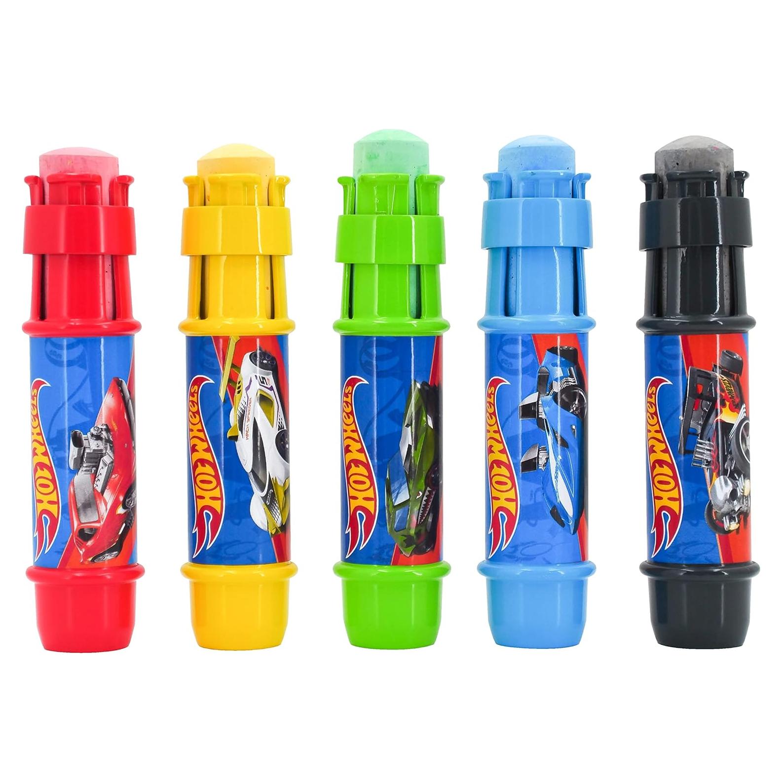 Sostenedores de Tiza Jumbo Hot Wheels Sunny Days | 5 Piezas