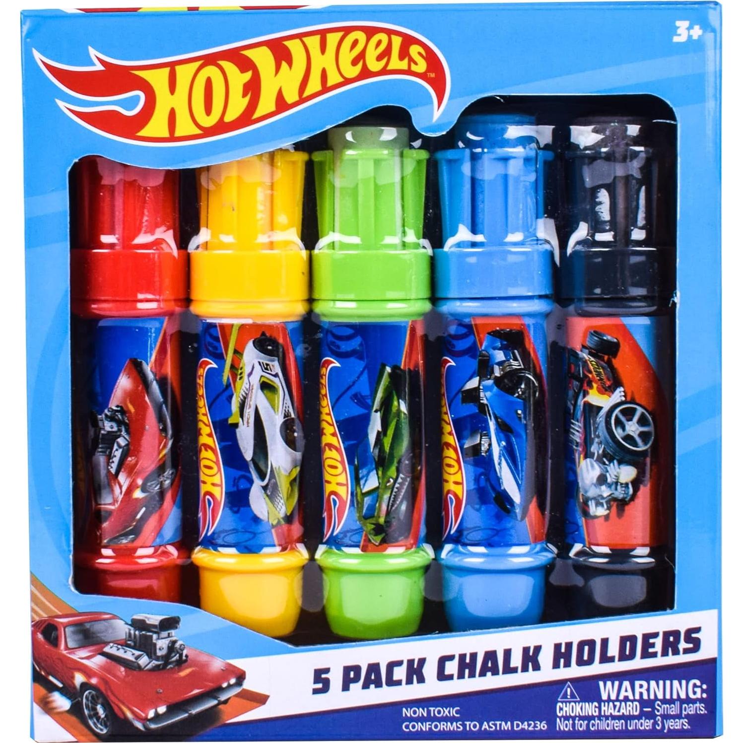 Sostenedores de Tiza Jumbo Hot Wheels Sunny Days | 5 Piezas