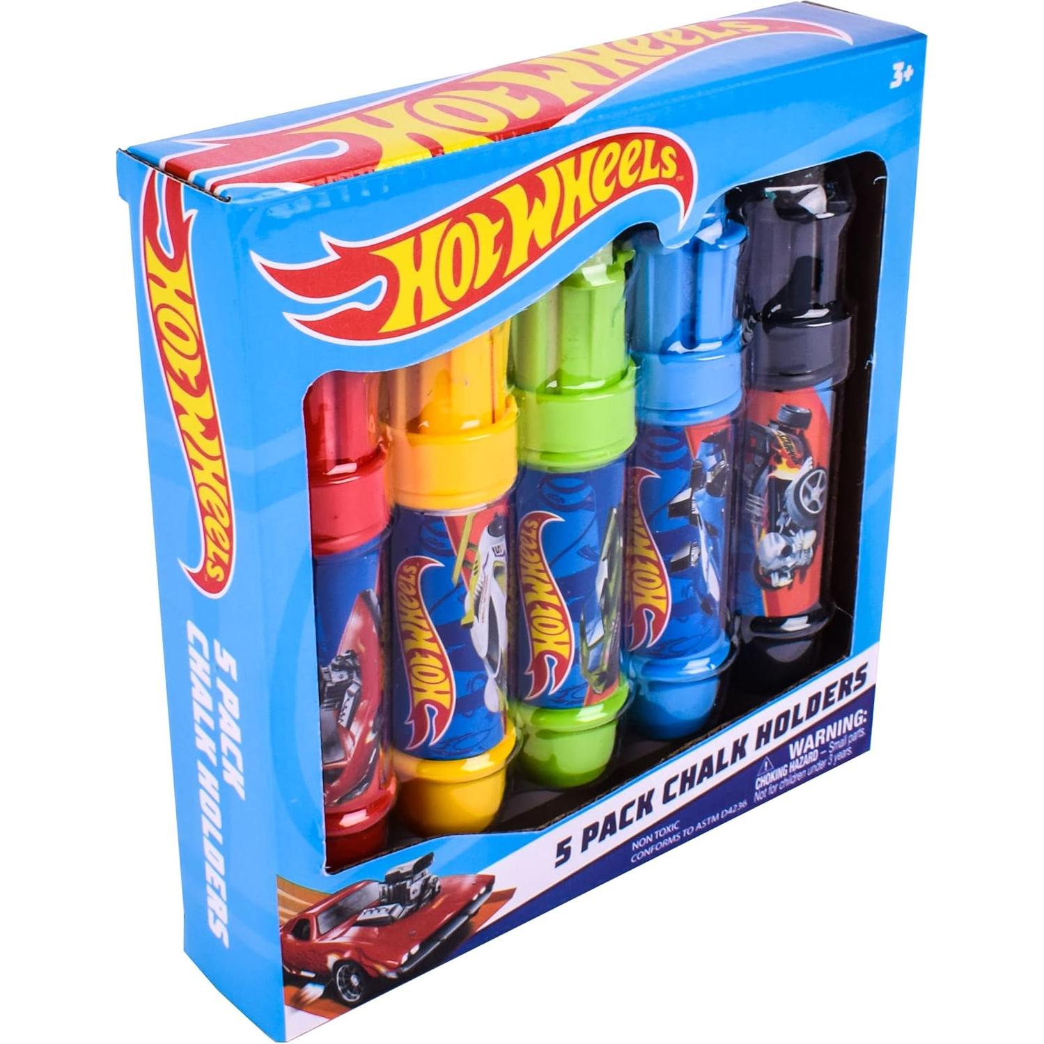 Sostenedores de Tiza Jumbo Hot Wheels Sunny Days | 5 Piezas