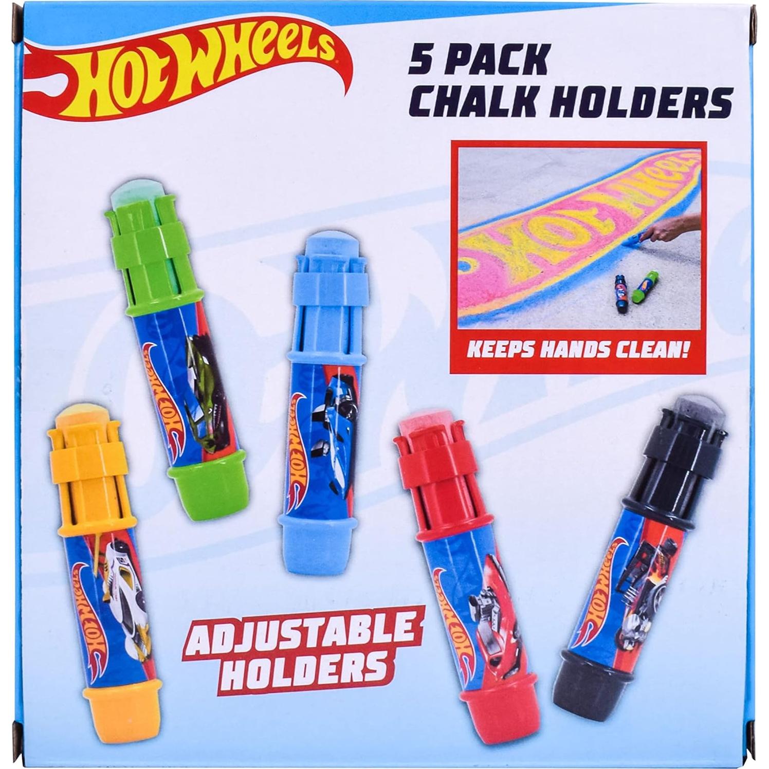 Sostenedores de Tiza Jumbo Hot Wheels Sunny Days | 5 Piezas