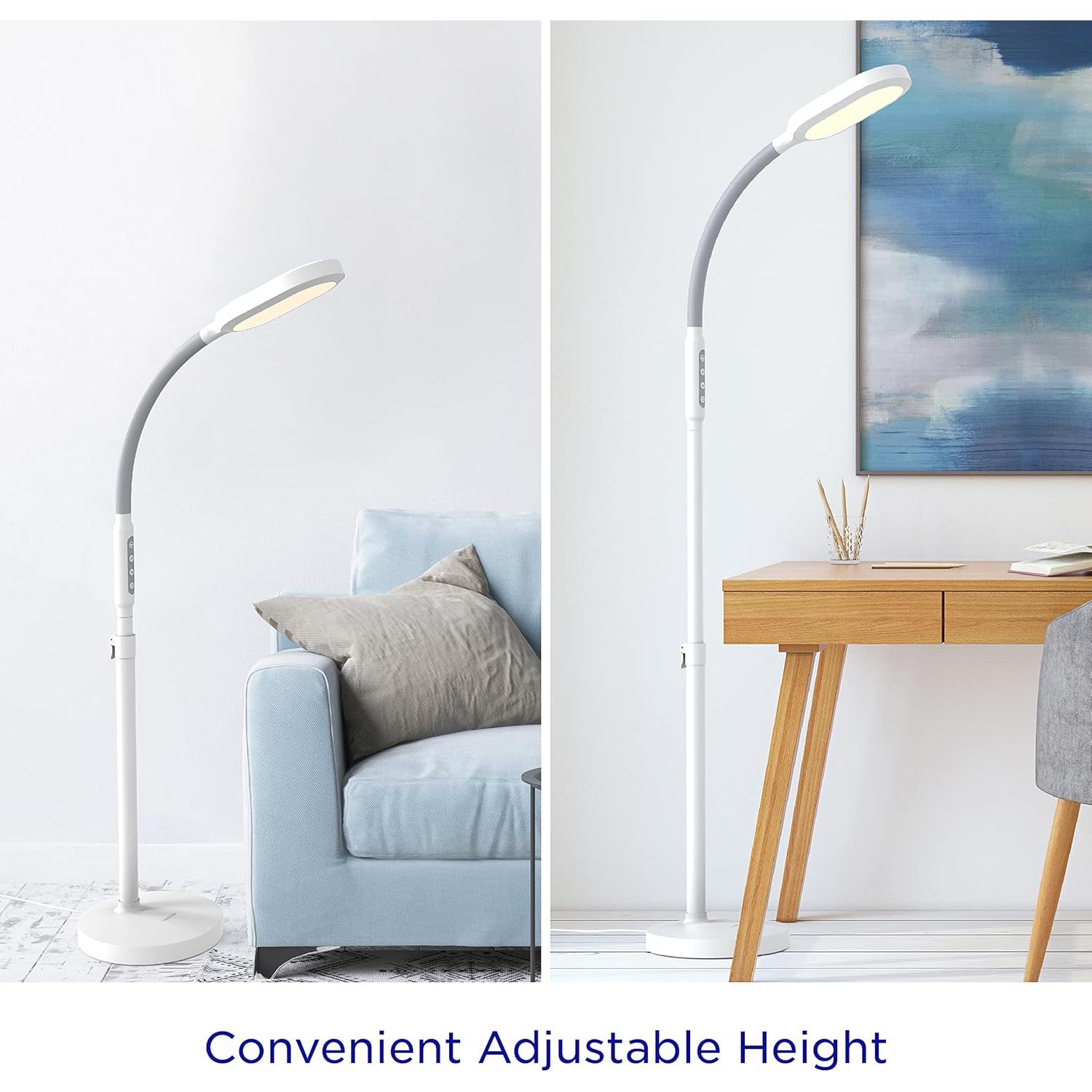 Verilux HappyLight Duo - Lámpara Terapia Luz 10,000 LUX