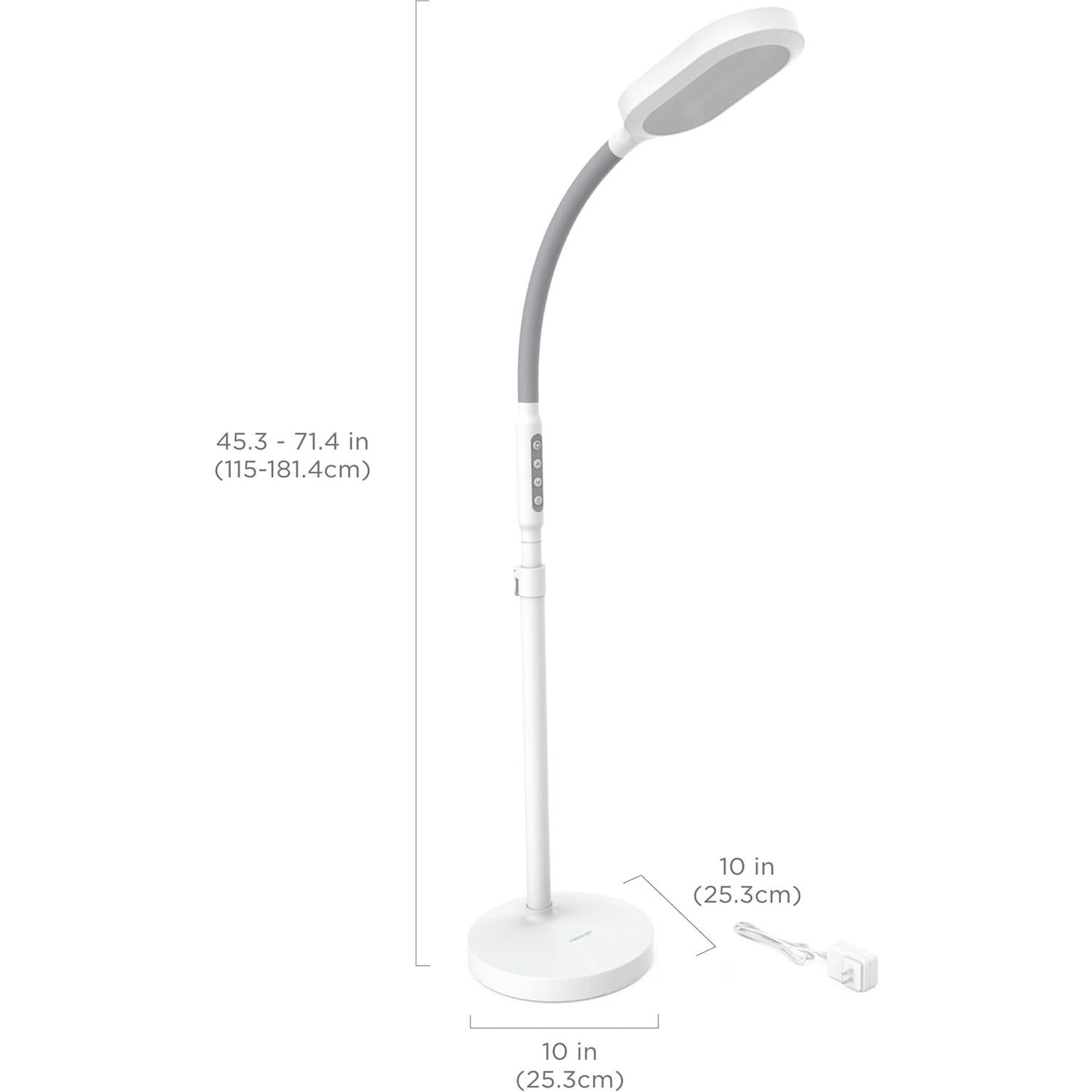 Verilux HappyLight Duo - Lámpara Terapia Luz 10,000 LUX