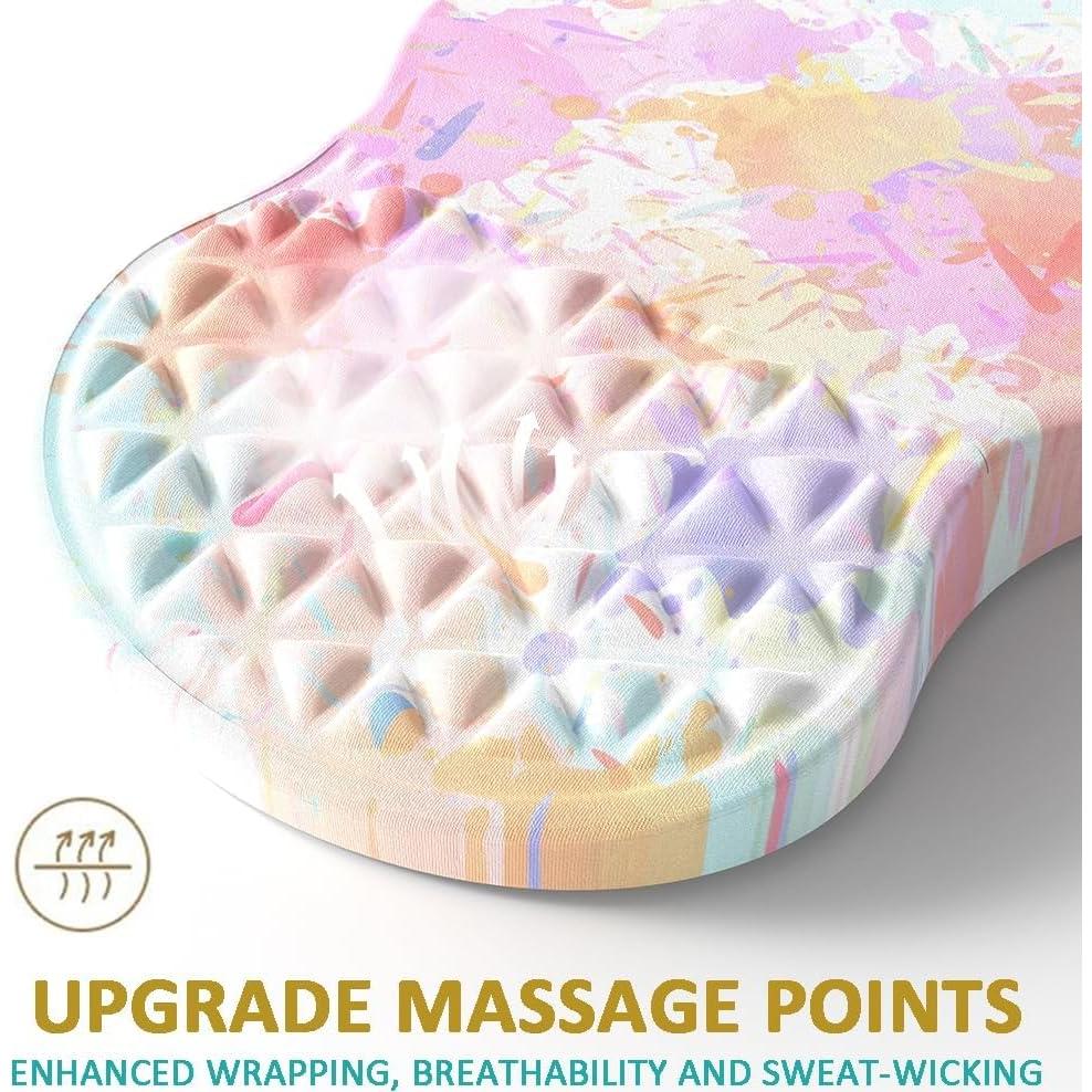 Almohadilla de Ratón Ergonómica Aisakoc Graffiti con Soporte