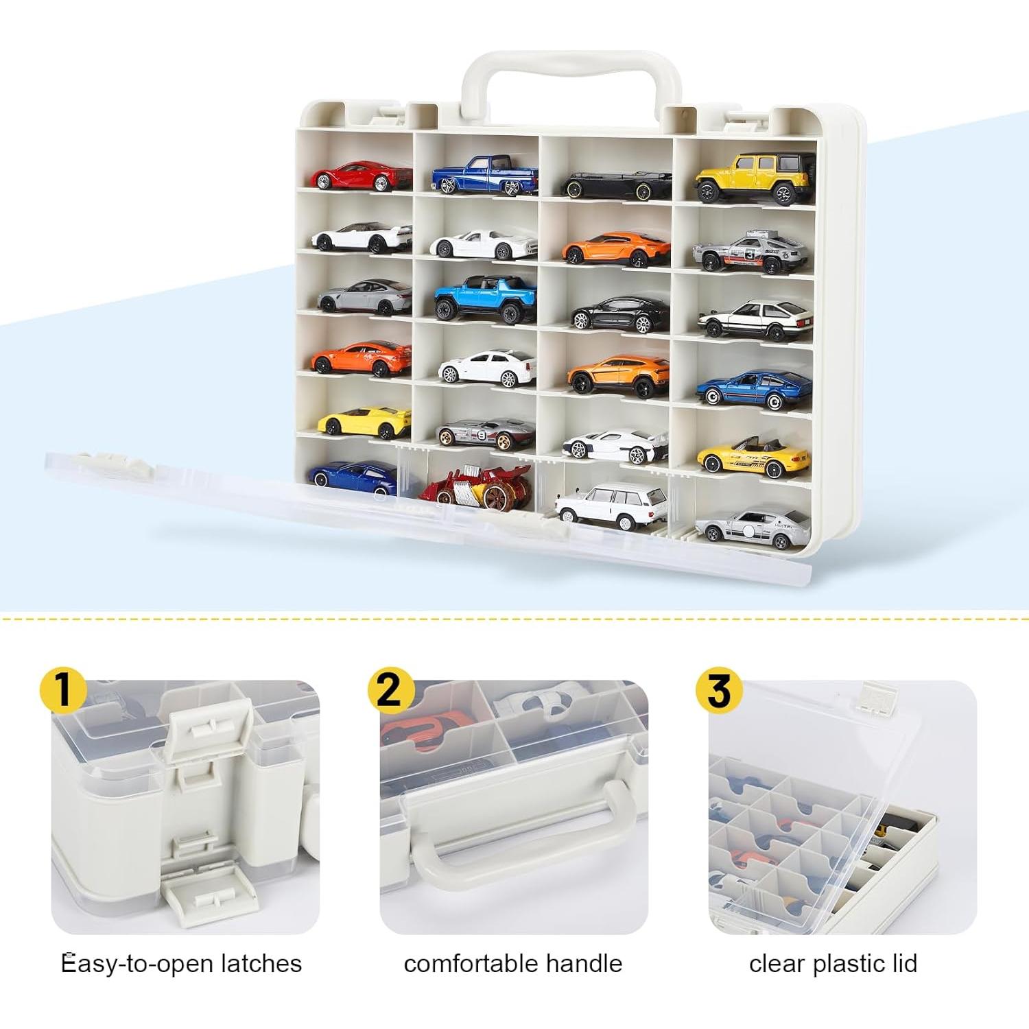 Estuche de Almacenamiento Saichotoy para Coches 1:64 - 48 Ranuras