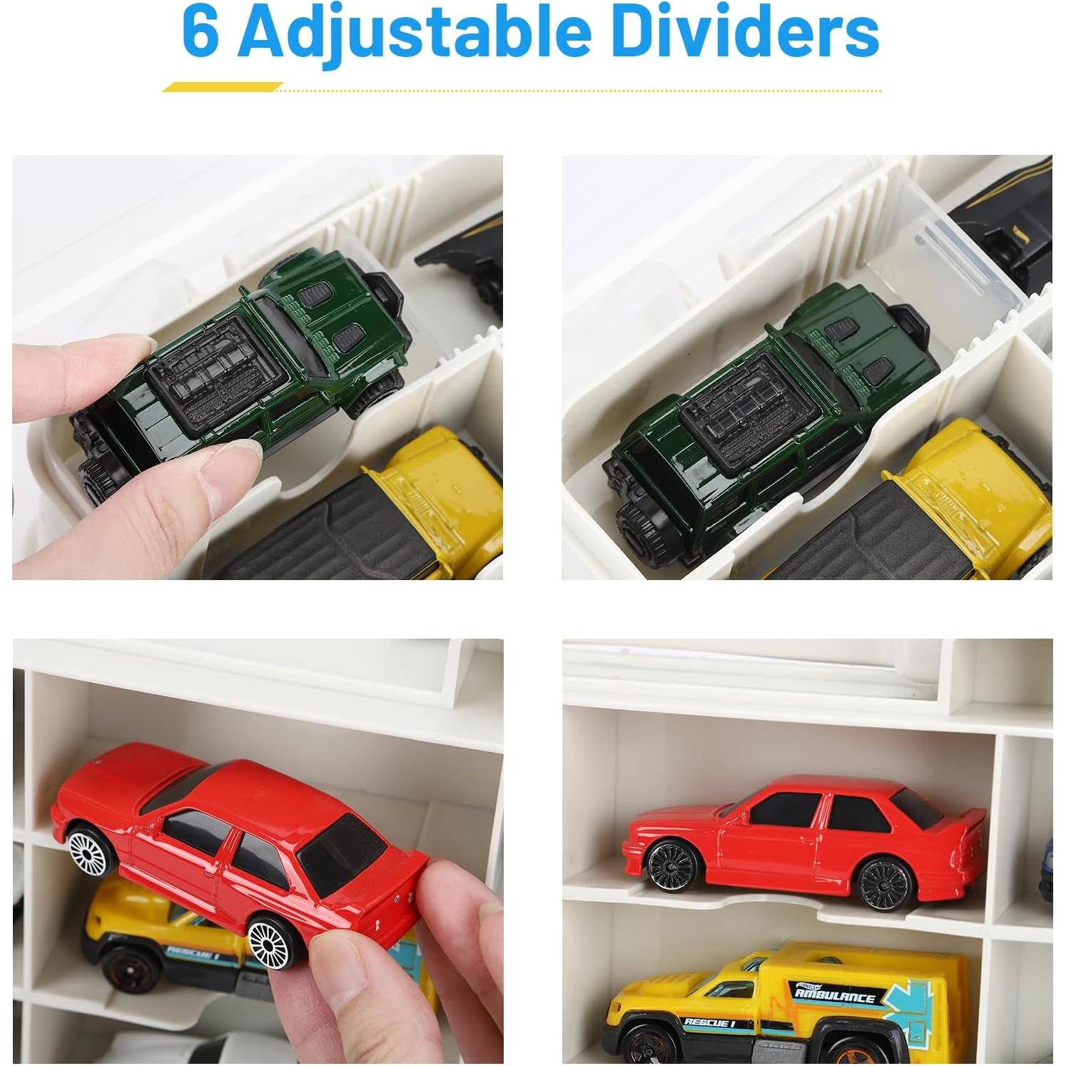 Estuche de Almacenamiento Saichotoy para Coches 1:64 - 48 Ranuras