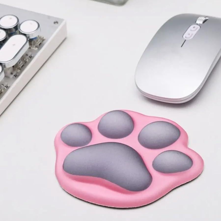 Reposamuñecas Ergonómico ARFUKA Patita de Gato Antideslizante