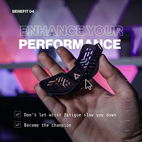 Reposamuñecas Ergonómico DELTAHUB Carpio G2.0 Pequeño Negro