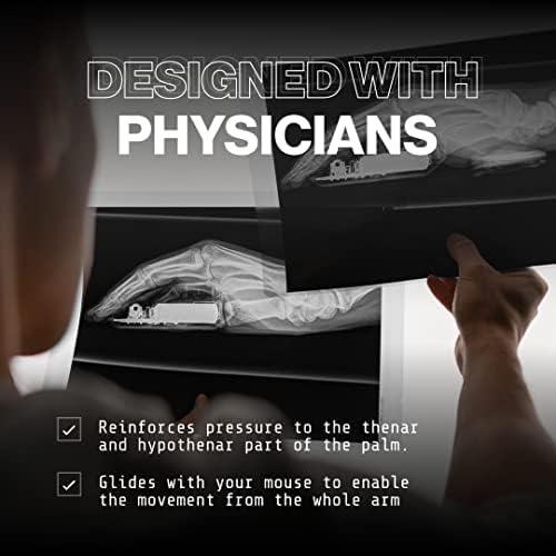 Reposamuñecas Ergonómico DELTAHUB Carpio G2.0 Pequeño Negro