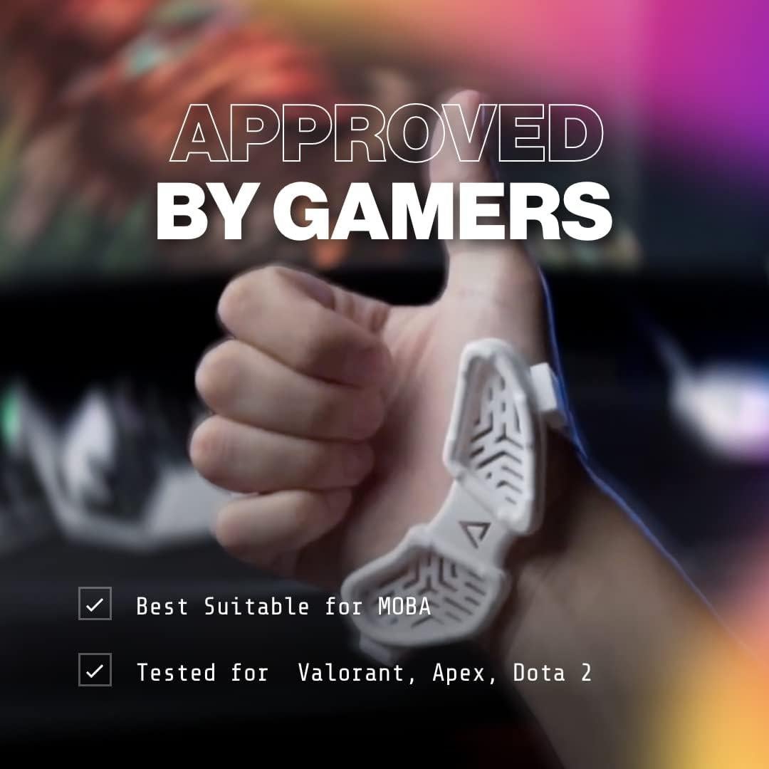 Reposamuñecas Ergonómico DELTAHUB Carpio G2.0 Pequeño Negro