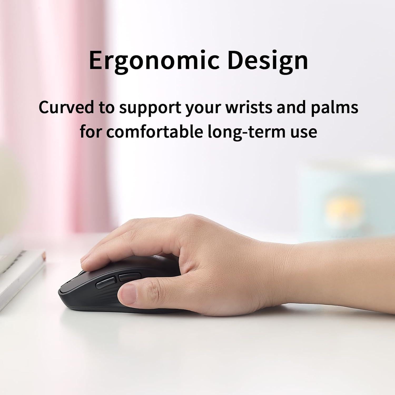 Ratón Inalámbrico Bluetooth XBG B10 Recargable Silencioso 3 DPI