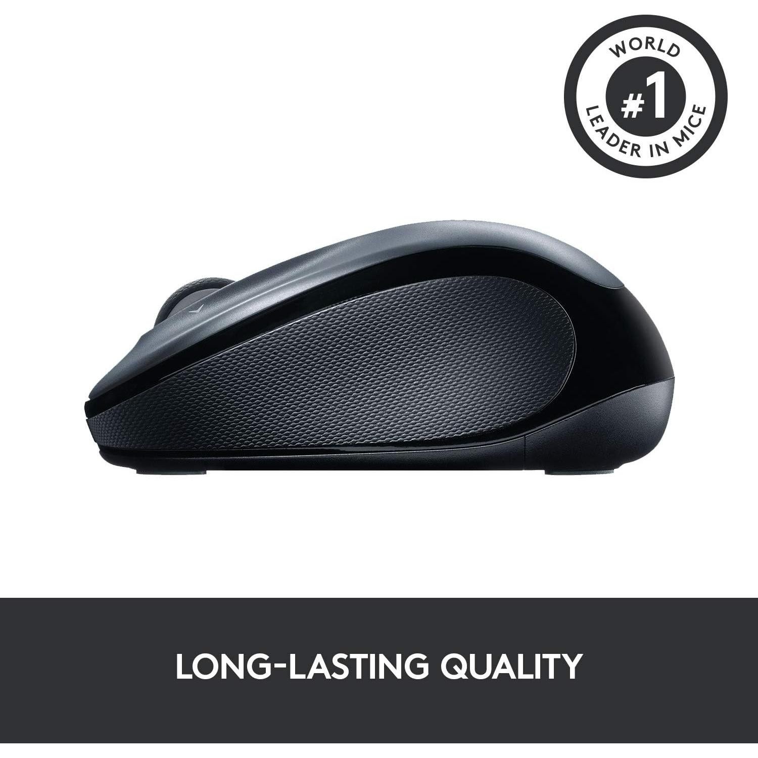 Ratón Inalámbrico Logitech M325 Plata Clara - 2.4 GHz