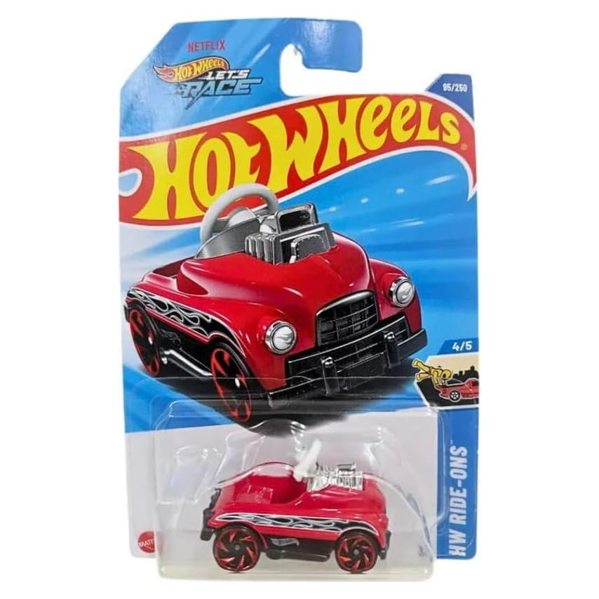 Coche Diecast Hot Wheels Conductor de Pedales Rojo 1:64