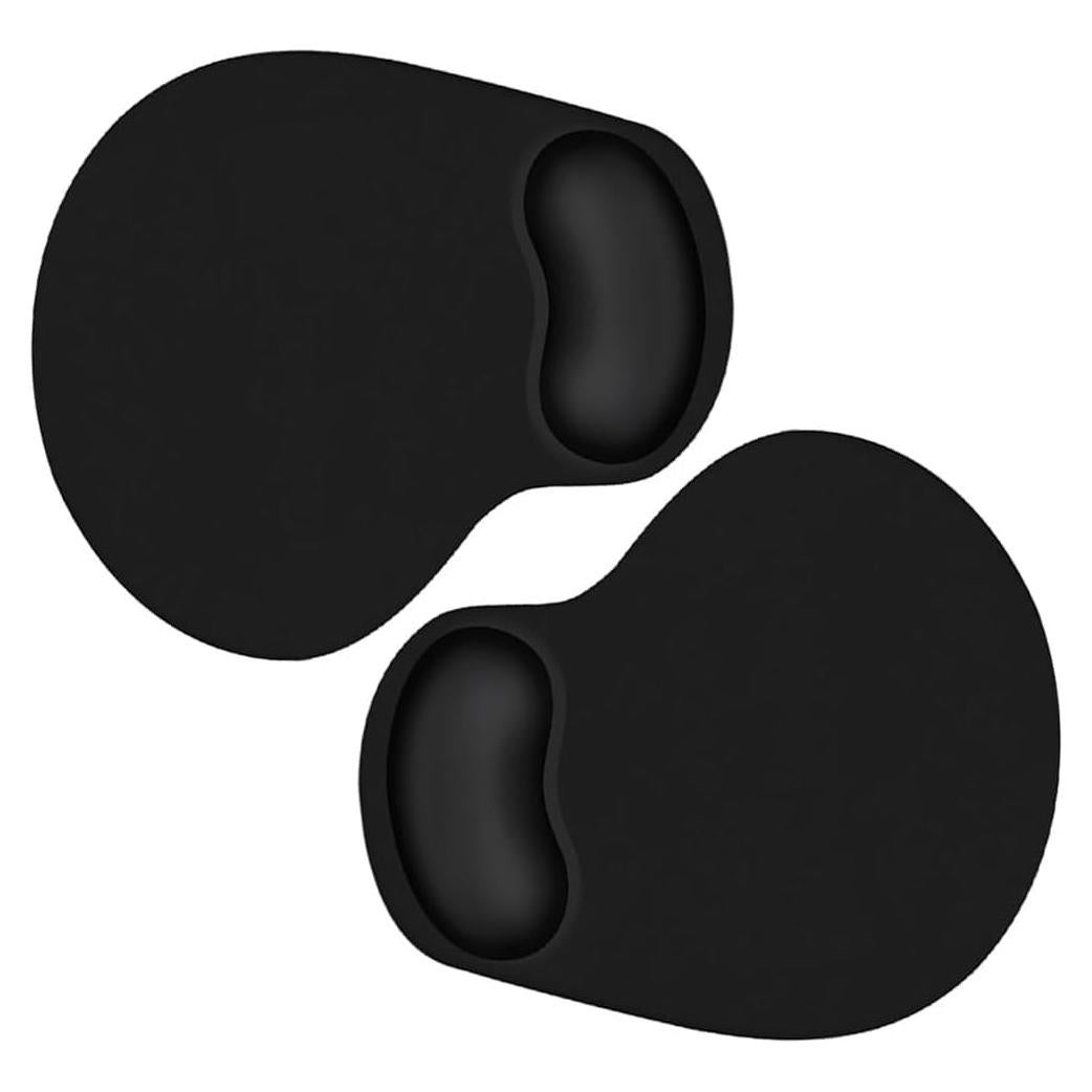Paquete de 2 Alfombrillas de Ratón Ergonómicas VORTINIOUS con Soporte de Gel