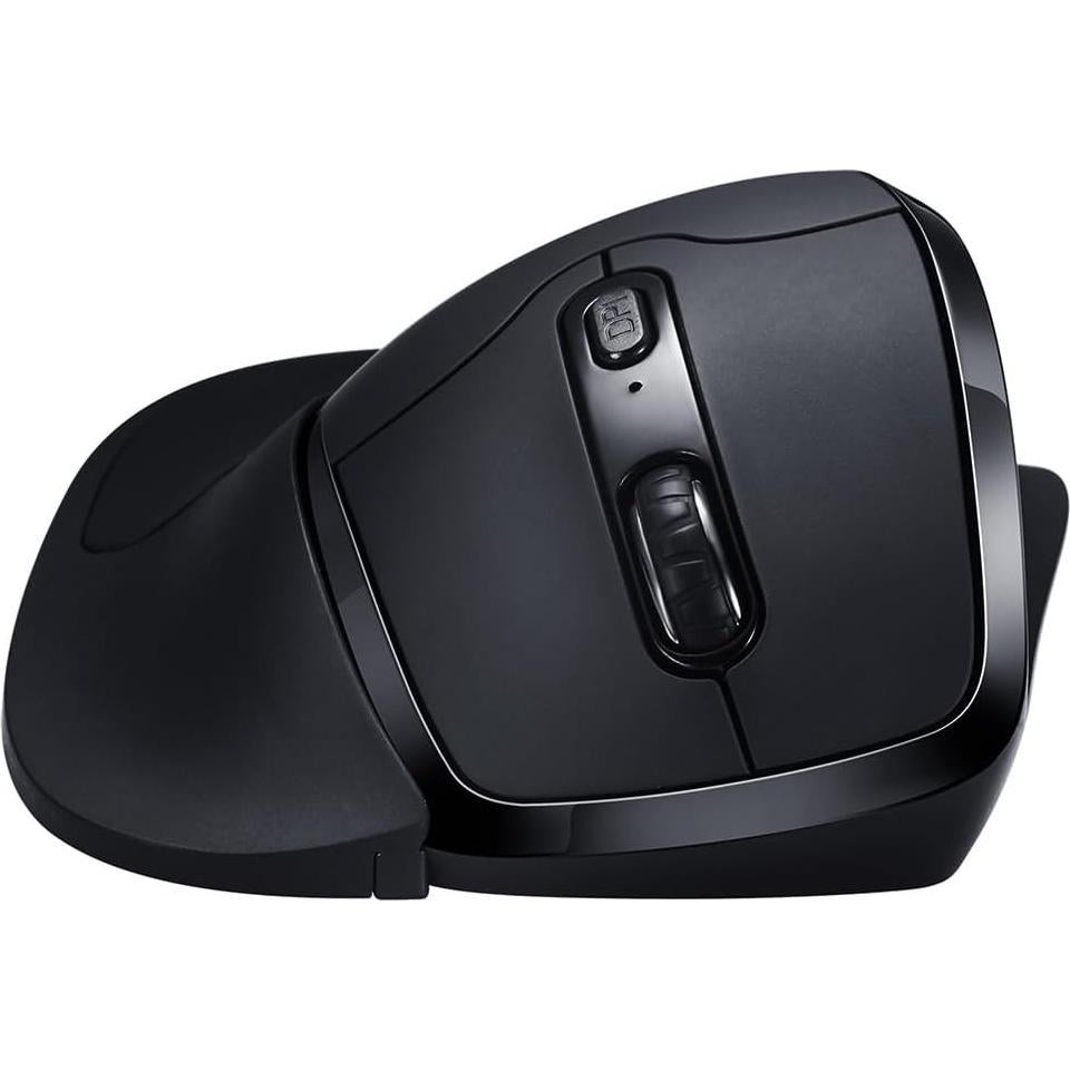 Mouse Ergonómico Inalámbrico Newtral N300BWS Negro