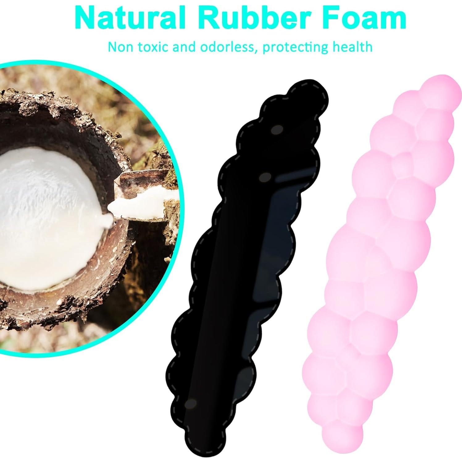 Reposap muñecas ergonómico Cloud Rosa - Soporte PU antideslizante