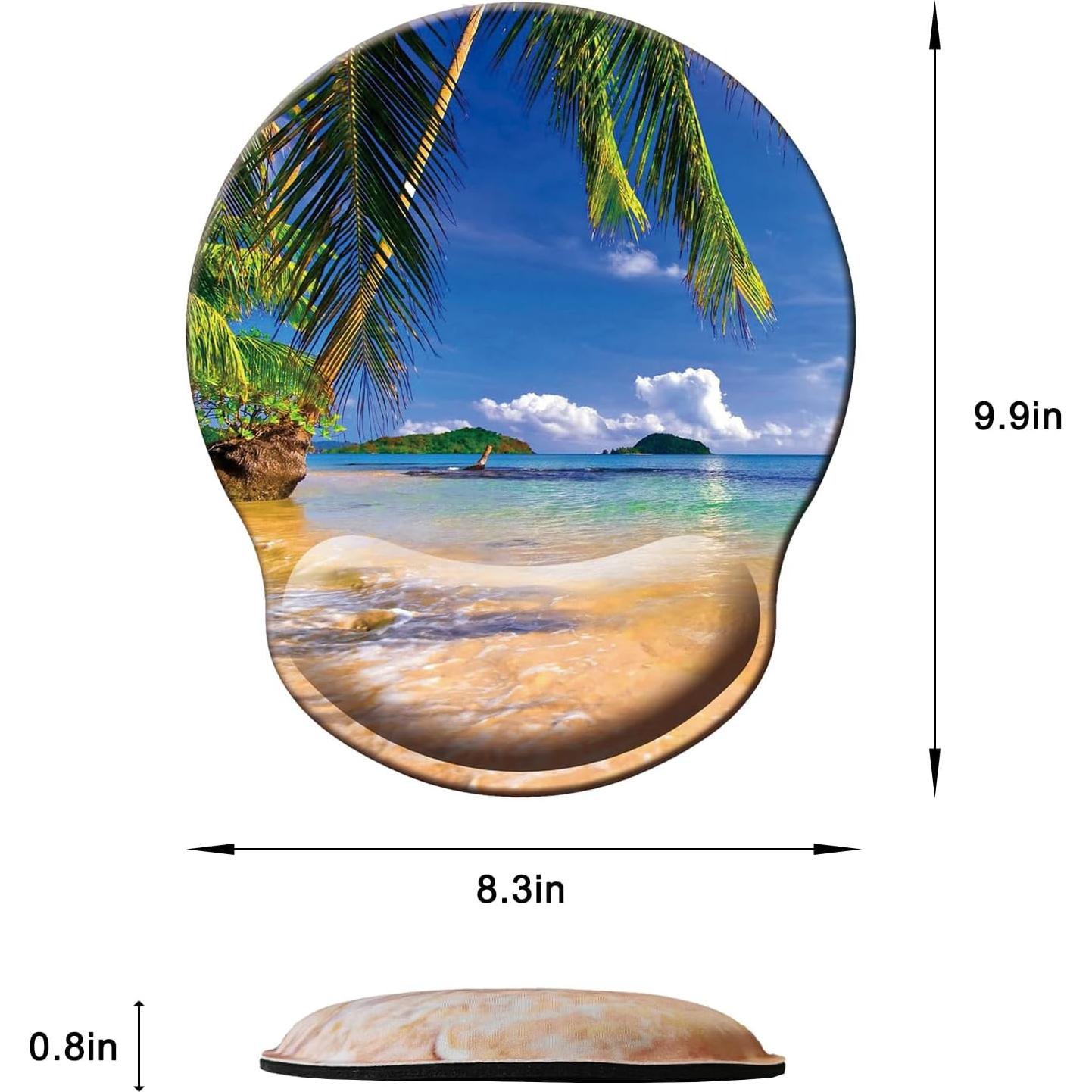 Alfombrilla de Ratón Ergonómica LIZPARE con Soporte Muñeca