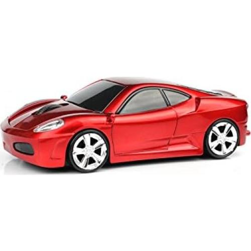 Ratón Inalámbrico Ergonómico Jinfili Rojo 1600DPI USB