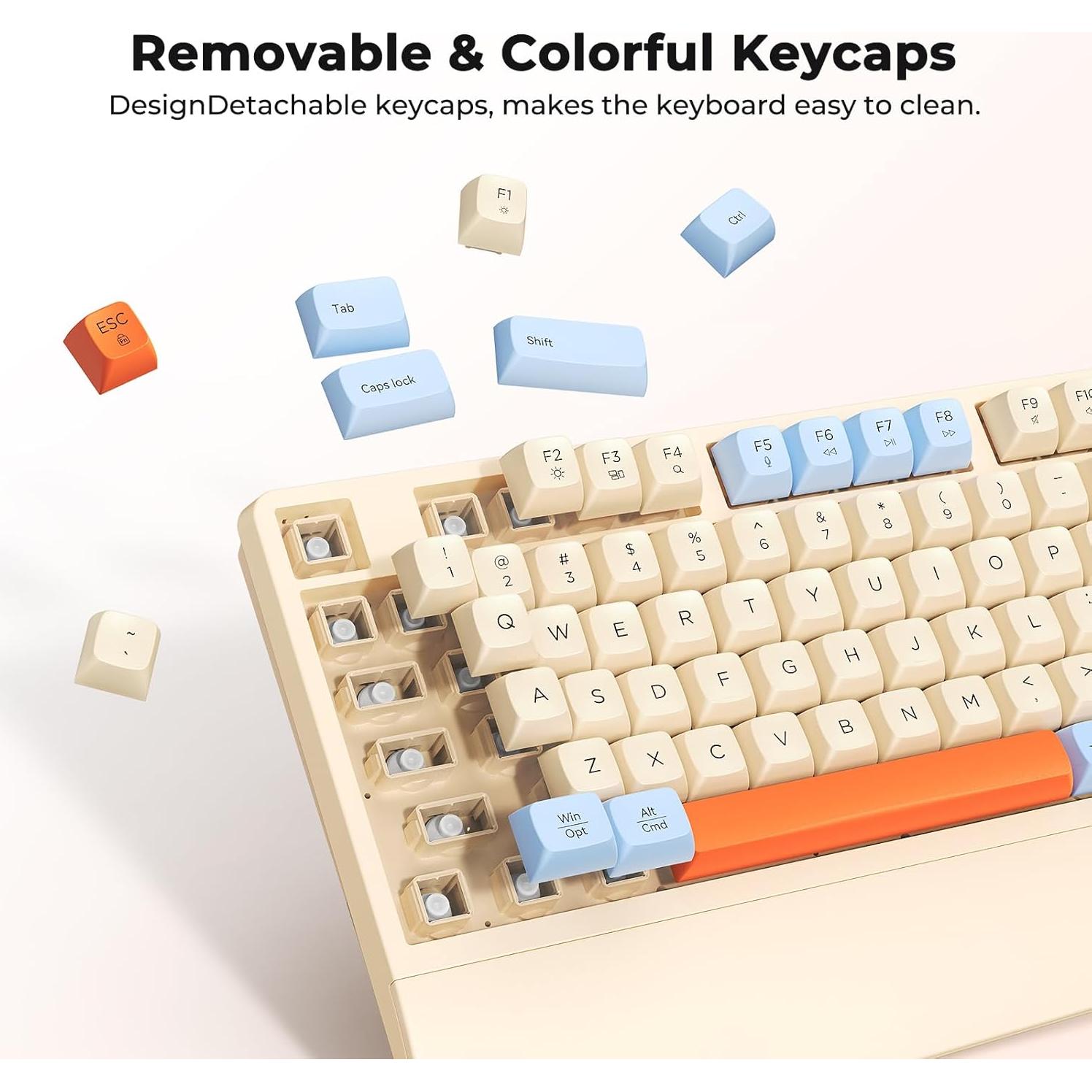 Combo Teclado y Ratón Inalámbricos Meetion C4000 Colorido