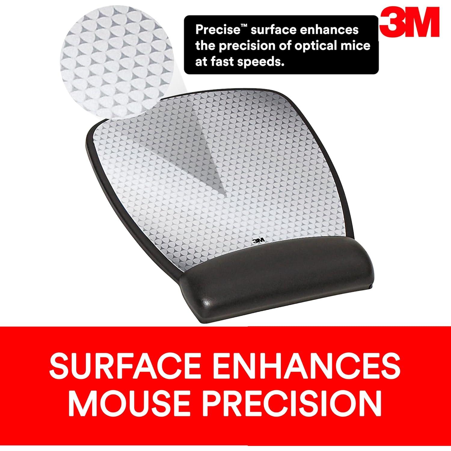 Almohadilla de Ratón 3M con Reposamuñecas de Gel 21.8x17.3cm
