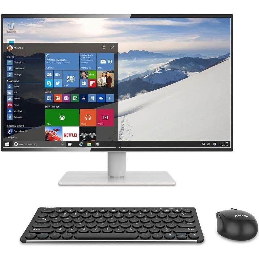 Teclado y Ratón Inalámbricos Arteck HW194/MW165 Ergonómico