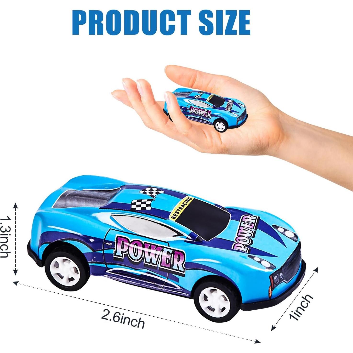 ZHFUYS 36 Coches de Metal Retroceso para Niños 3-8 Años