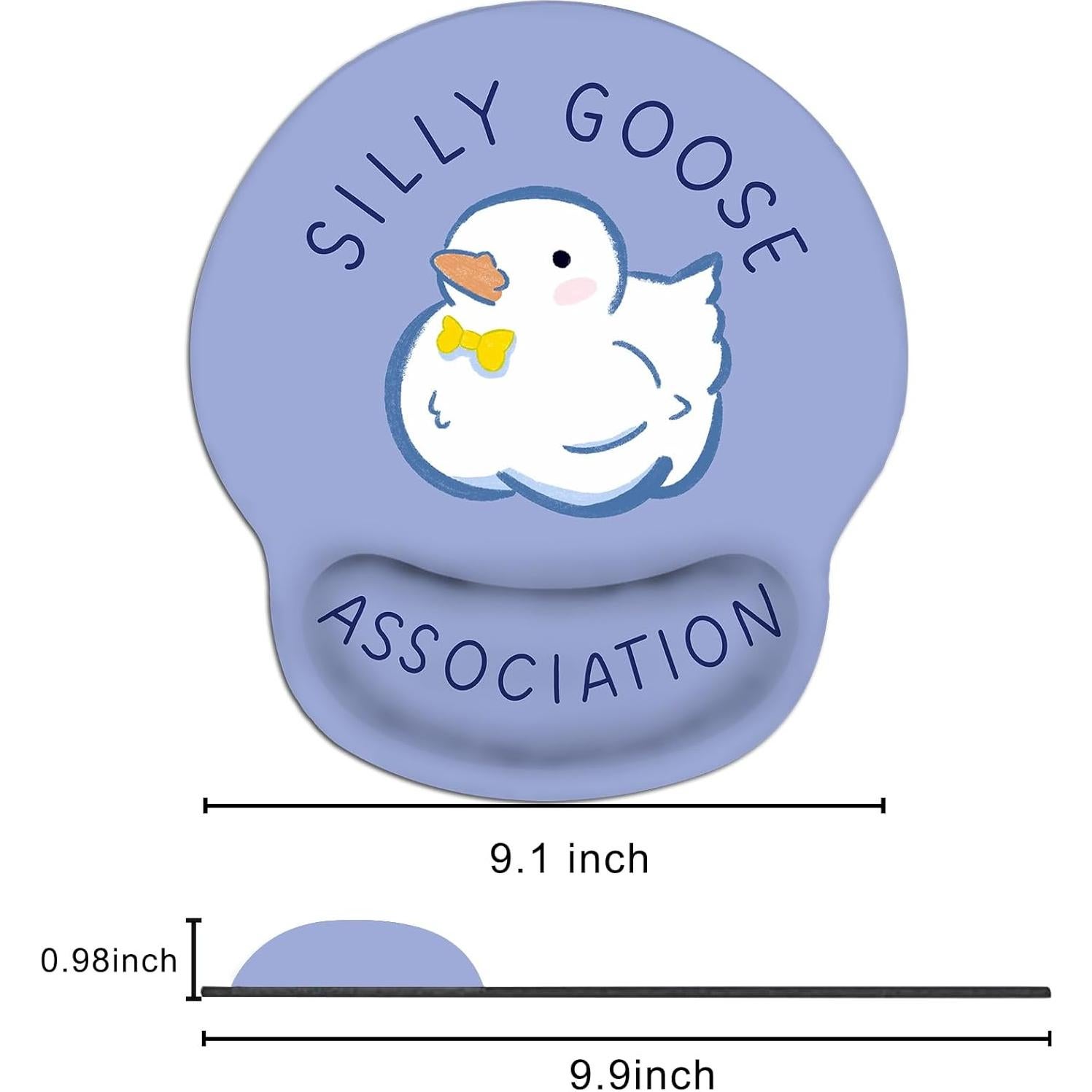 Alfombrilla de Ratón Ergonómica Jakayla con Soporte 250x230mm