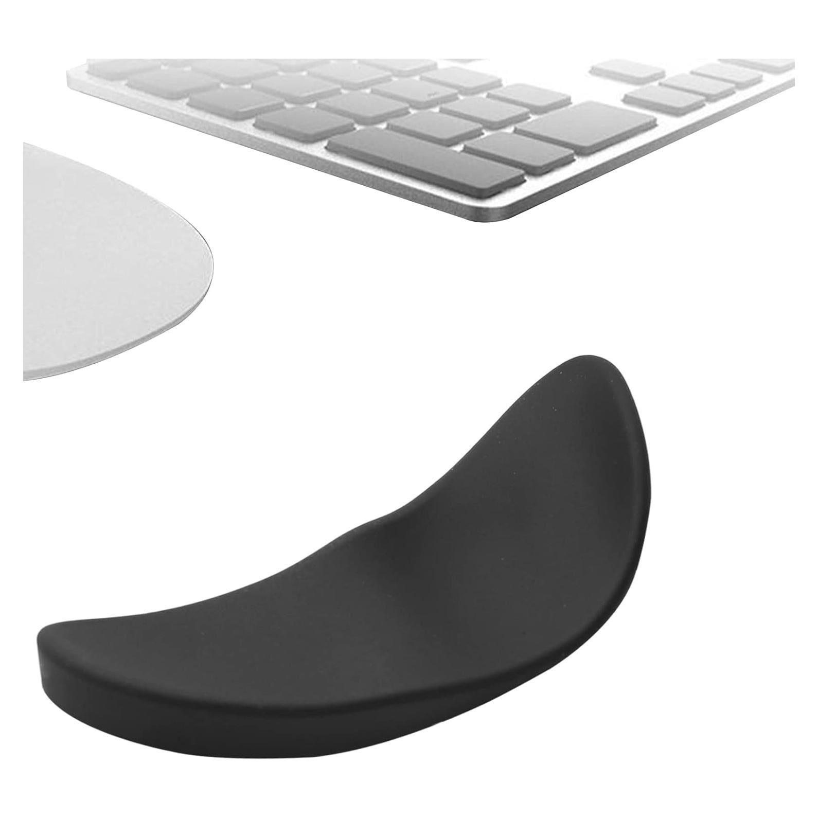 Reposamuñecas ergonómico ATEN.LLC para mouse - Silicona negra