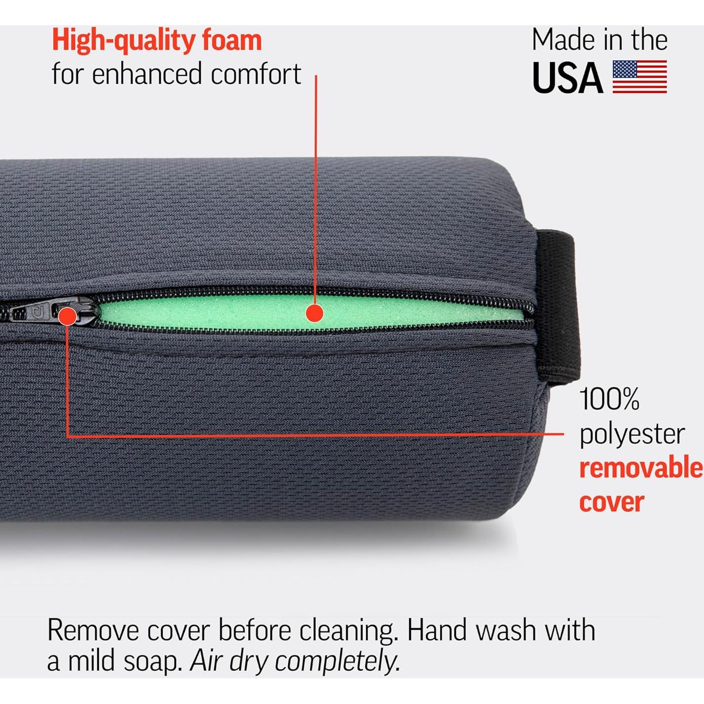 Cojín Lumbar OPTP Early Compliance 27.94x9.53cm Ergonomico