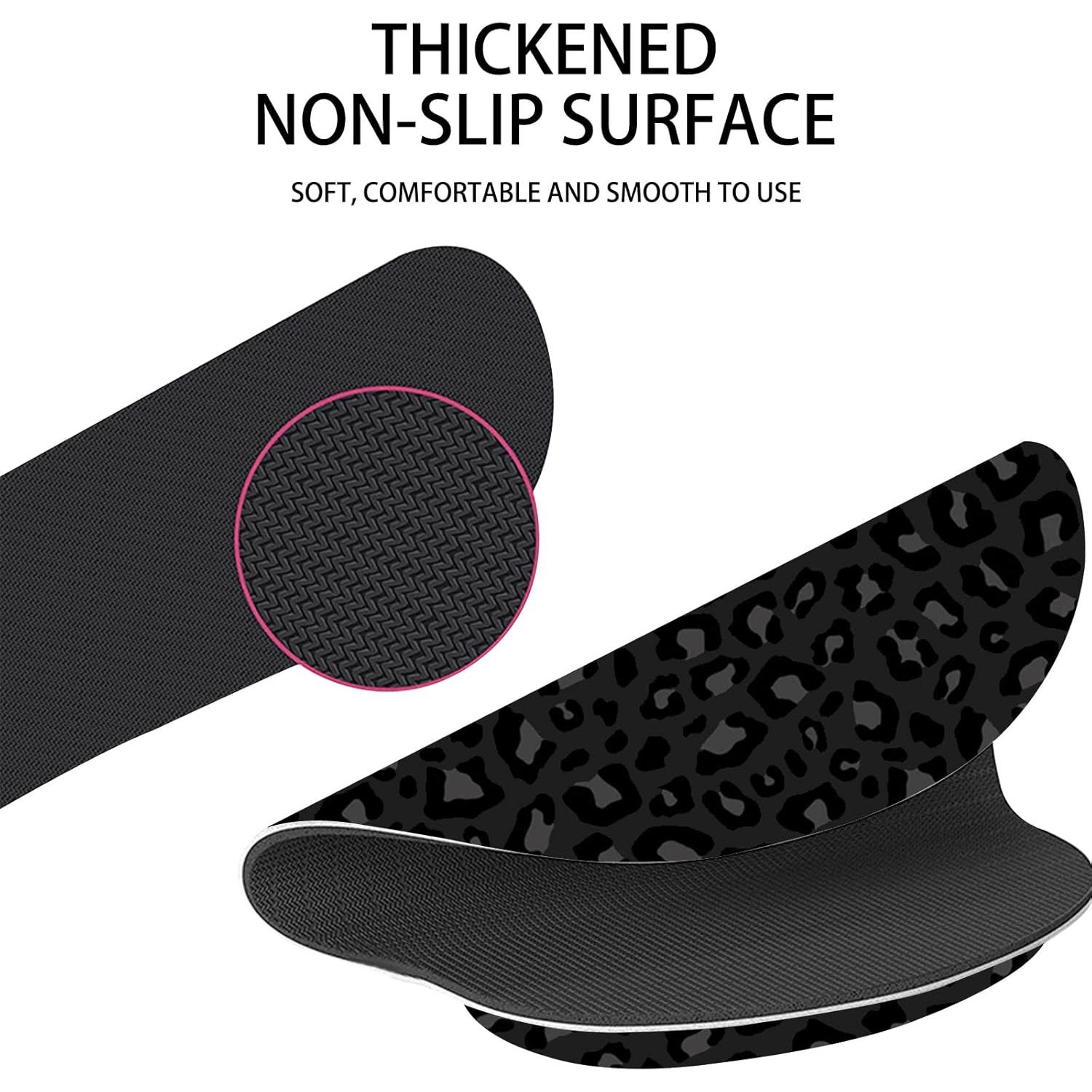 Juego de Almohadillas Ergonómicas Deokke para Muñeca - Negro