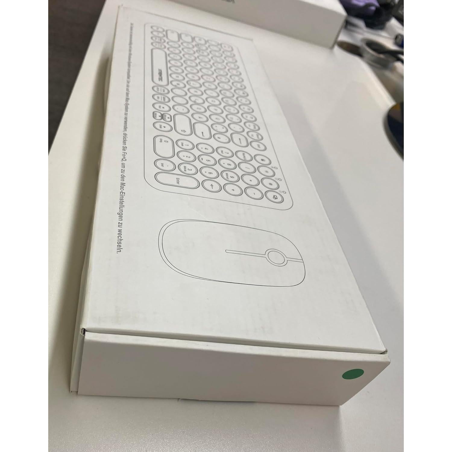 Combo Teclado y Ratón Inalámbrico XTREMTEC Púrpura Slim