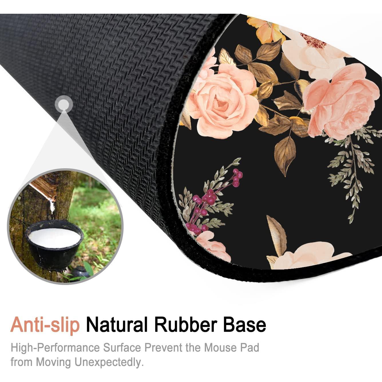 Set Almohadillas Ergonómicas HOMKUMY: Ratón, Teclado y Posavasos